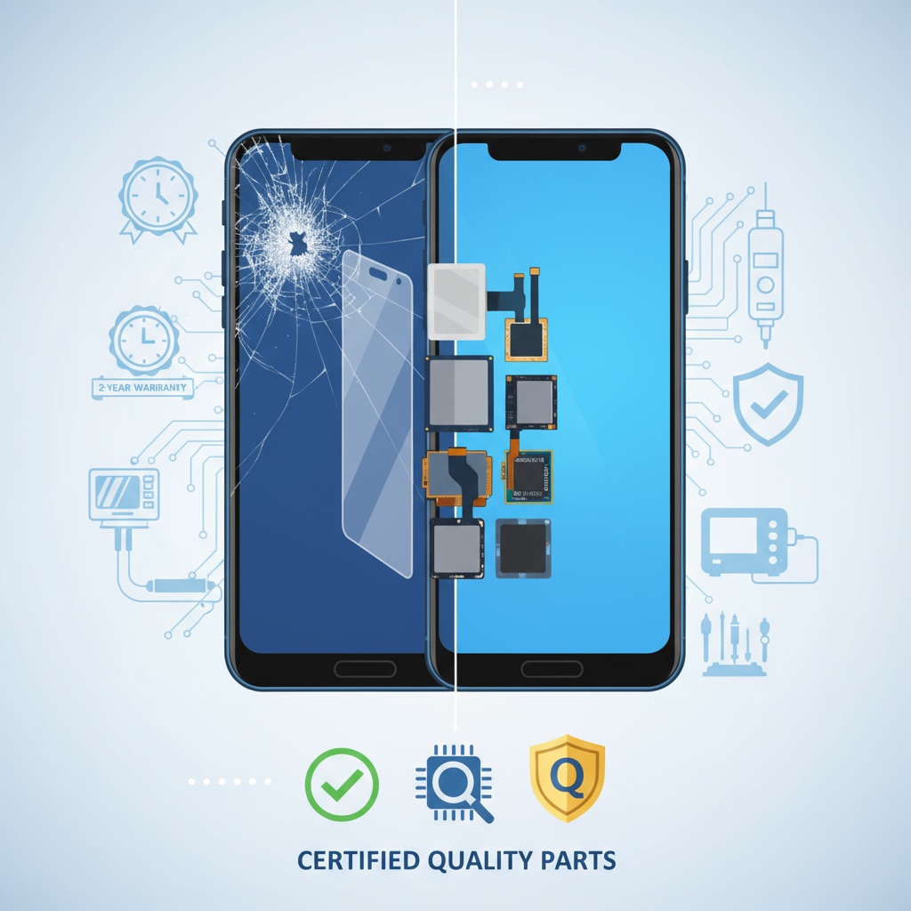 How Do You Choose High-Quality Screen Replacement Parts for Your Phone?