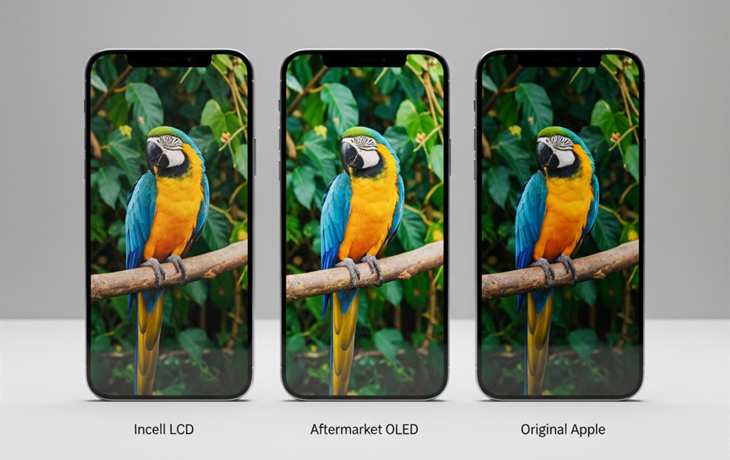 iPhone 14 Pro Max screen replacement comparison
